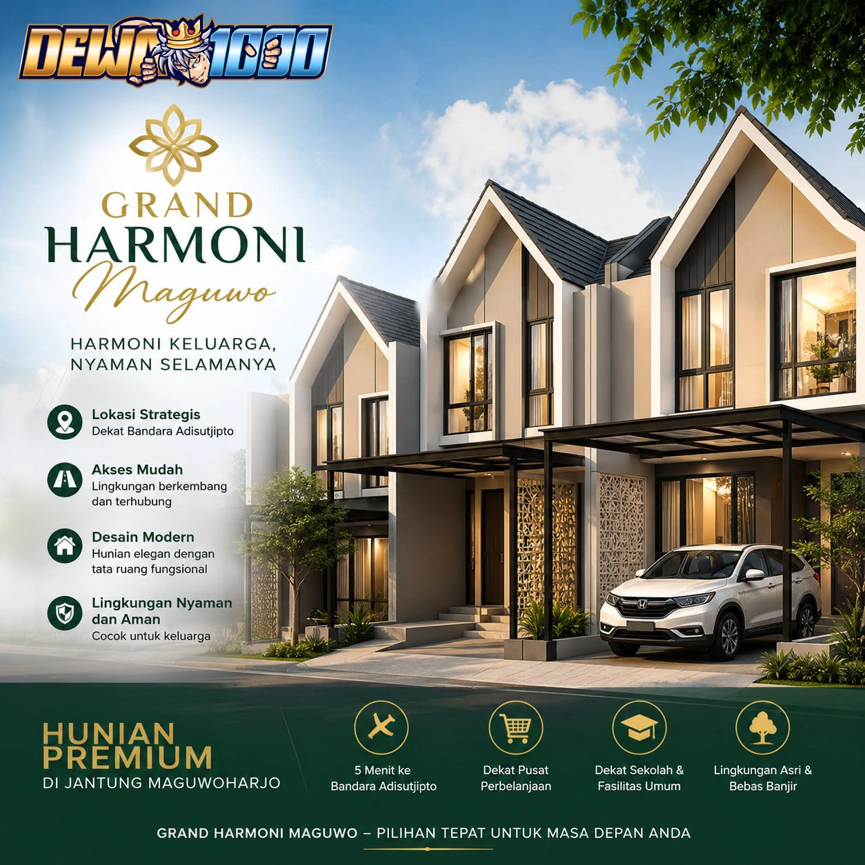 Townhouse Grand Harmoni Maguwo di Sleman